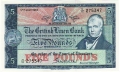 British Linen Bank 5 Pounds, 16.6.1964